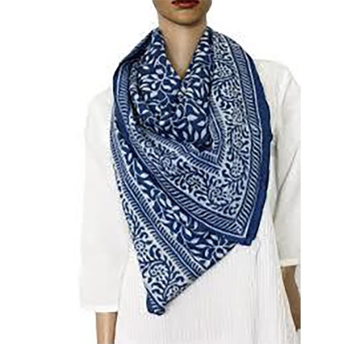 Block Printed Cotton Scarves