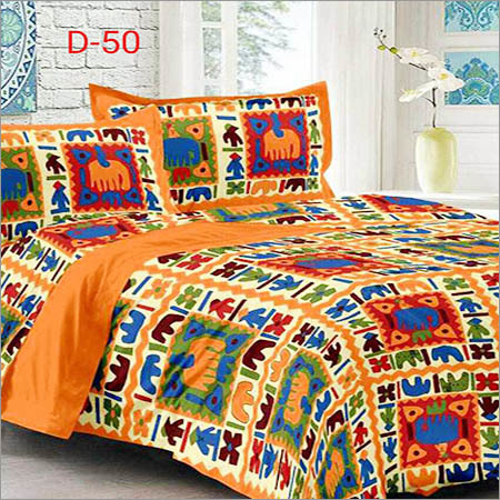 Designer Cotton Bed Sheet