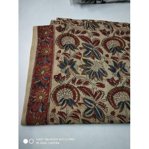 Kalamkari Bagru Cotton Fabric