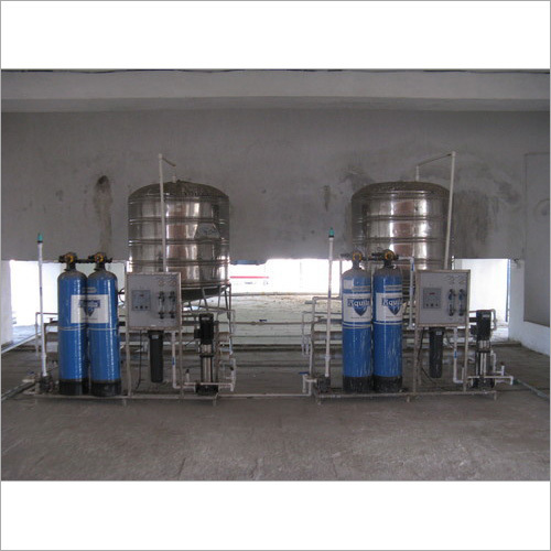 1000 Lph Centralize RO With SS Storage