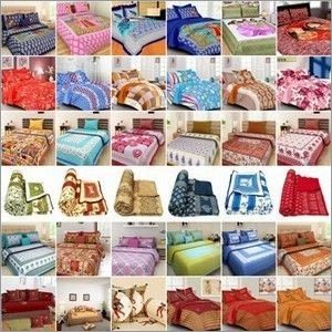 Jaipur Printed Cotton Double Bedsheet With 2 Zipper Pillow Covers - 100% Cotton, King Size 90x108, Multi Colour, 240 Thread Count, Washable