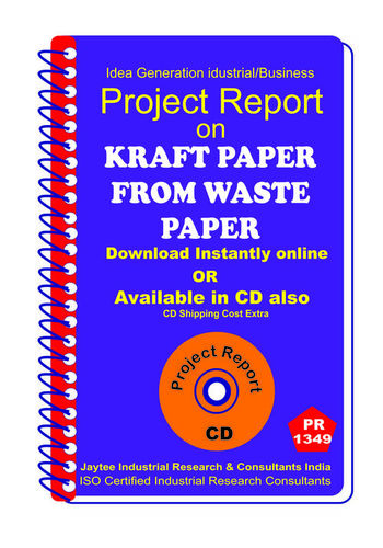 Waste Related Project Reports