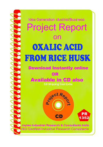 Waste Related Project Reports