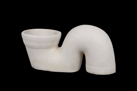Ceramic S Trap - Round Shape, 50-150 cm Size, 5-6 kg Weight | Easy Clean, Anti-Scratch, Stains Free, Floor Mounted