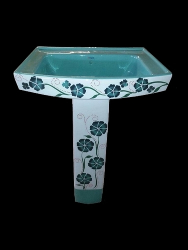 Highly Durability Bathroom Pedestal Wash Basin