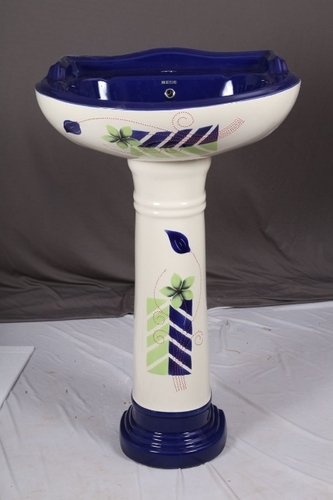 Highly Durability Designer Pedestal Wash Basin