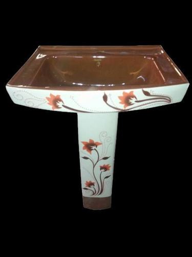 Highly Durability Fancy Pedestal Wash Basin
