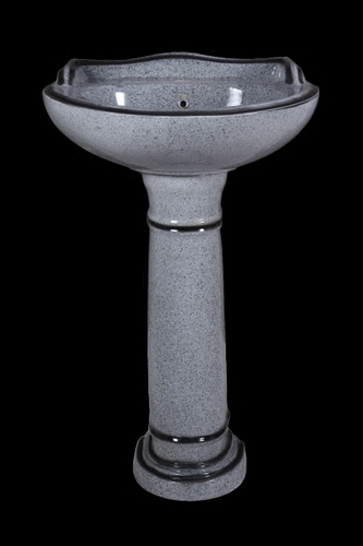 Highly Durability Rajwadi Pedestal Wash Basin
