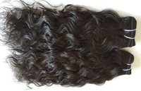 Single Donor Raw Indian Wavy Hair Machine Weft Wavy best hair extensions