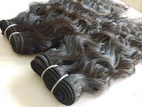 Single Donor Raw Indian Wavy Hair Machine Weft Wavy best hair extensions