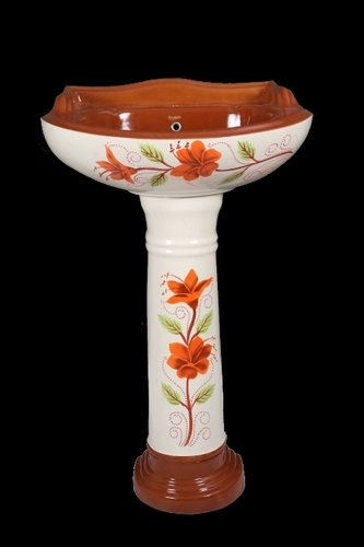 Highly Durability Sterling Vitrosa Pedestal Wash Basin