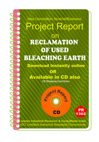 Waste Related Project Reports