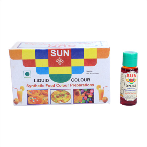 Orange Liquid Food Color