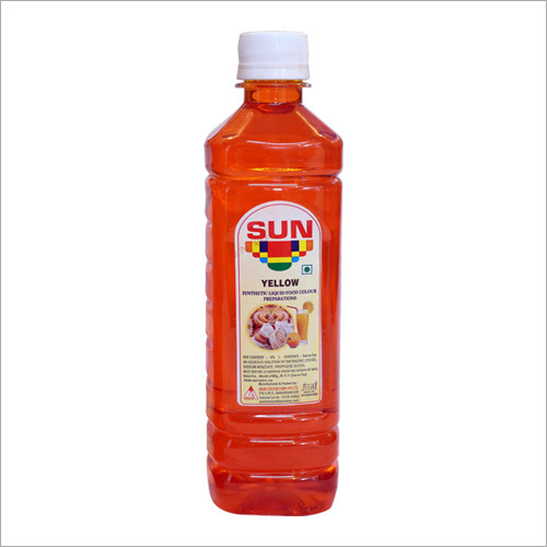 Yellow Liquid Food Color