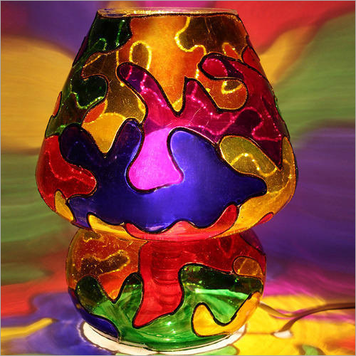 Glass Table Lamp