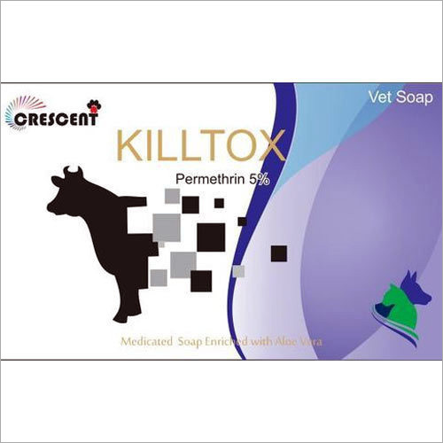 Permethrin Soap - 5% Active Ingredient, White Color | Easy To Use, Effective Treatment, Kills Insects, Long Shelf Life, Veterinary Use Only