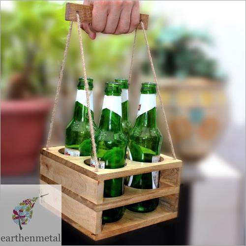 Wooden Pint Beer Holder