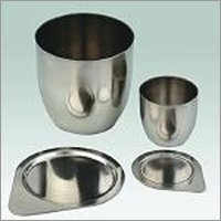 Silver Laboratory Use Nickel Crucible