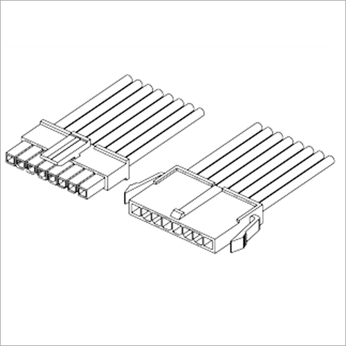 3.0 mm Pitch 2 Pole 12 Pin Wire to Wire Connectors