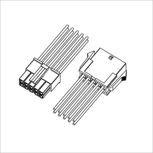 3.0 mm Pitch 2 Pole 24 Pin Wire to Wire Connectors
