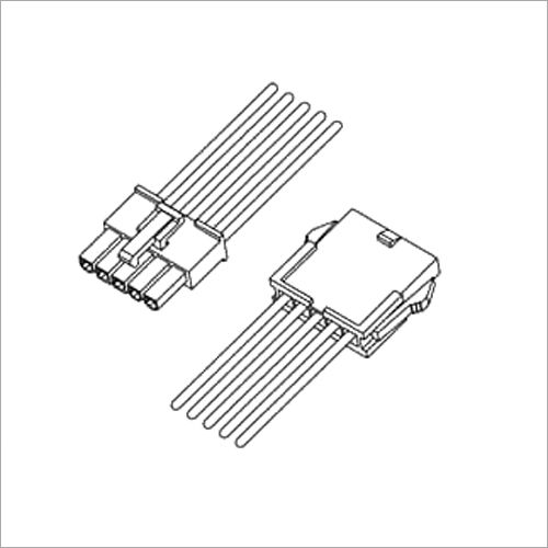 4.2 mm Pitch 3 to 5 Pole Wire to Wire Connectors