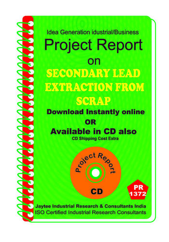 Waste Related Project Reports