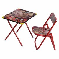 Children Folding Study Table And Chair