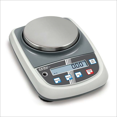 Compact Laboratory Balance KERN PLE-N - Stainless Steel 185x250x80 mm High Resolution 420000 Points Backlit LCD Display Stable Accurate Weighing