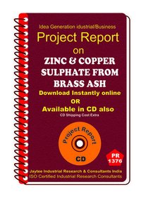Zinc And Copper Sulphate From Brass Ash Manufacturing Ebook