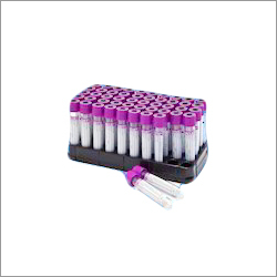 White And Puple Blood Collection Tube