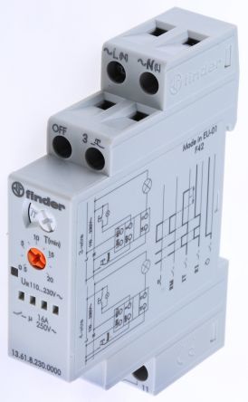 Multifunction Step/Monostable Relay