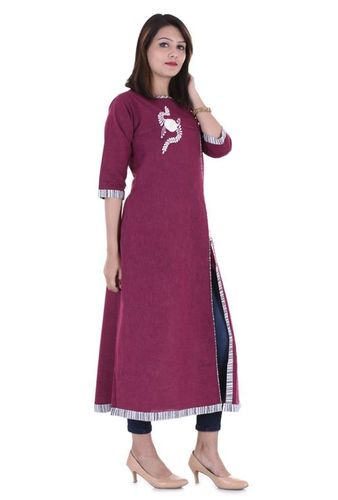 Georgette Cotton Kurtis