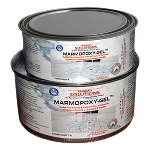 Marmopoxy Gel - Density Part A: 1.17g/cm3, Density Part B: 1.13g/cm3, Color: Milky | Bending Strength: 70 N/mm2, Durable, Chemical Resistant, Water Resistant
