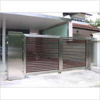 Stainless Steel Main Gate