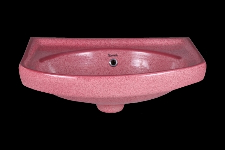 Color Wall Hung Wash Basin - Ceramic, Elongated Shape, 20-25 kg | Elegant Wall-Mounted Design, Stylish Aesthetic Appeal