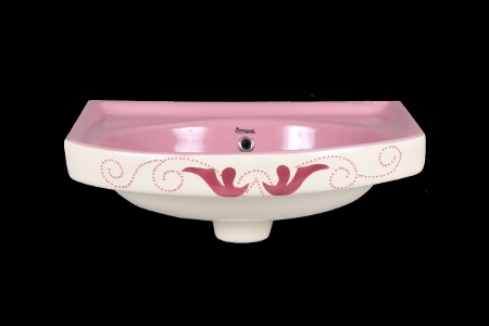Sanitaryware Wash Basin - Ceramic Square Shape Wall Mounted Elegant Design Weight 15-20 Kg for Modern Bathroom Aesthetics