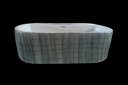 Good Looking Wooden Finish Ceramic Wash Basin