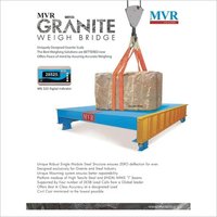 Granite Weighbridge - 80-100 Mt Capacity, 2x3m & 4x3m Platform Sizes | High Durability, Zero Deflection, Best In Class Accuracy