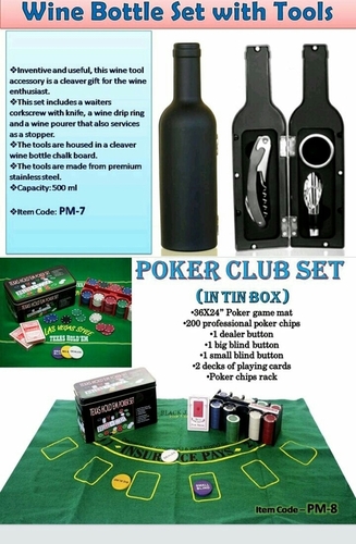 Poker club set