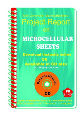 Rubber Industry Project Reports