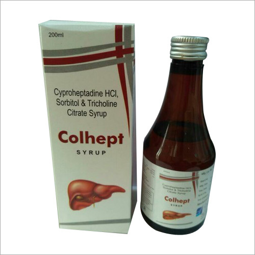 Tricholine Citrate Cyproheptadine Ingredients: Paracetamol 250Mg