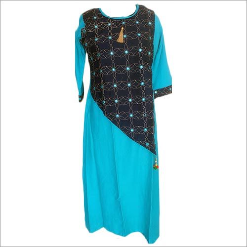 Mirror Work Kurti Mirror Work Kurti