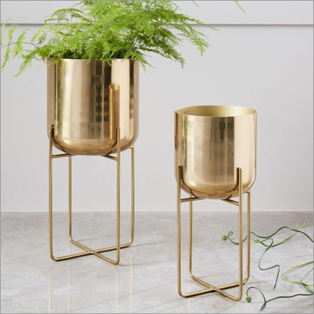 Rose Gold Outdoor Garden Planter