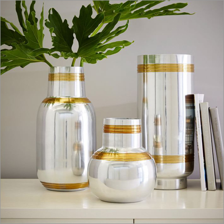 Rose Gold Vases