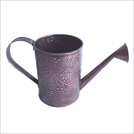 Watering Can - Iron Material, Rose Gold Finish | Gentle Showering, Lightweight Design, High Water Holding Capacity