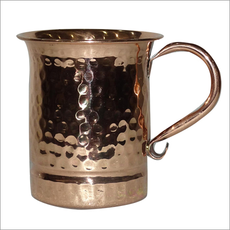 Copper Hammered Mug