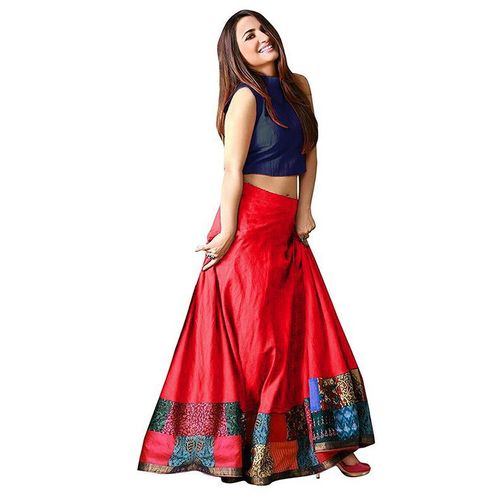 Red & Black Ladies Skirts