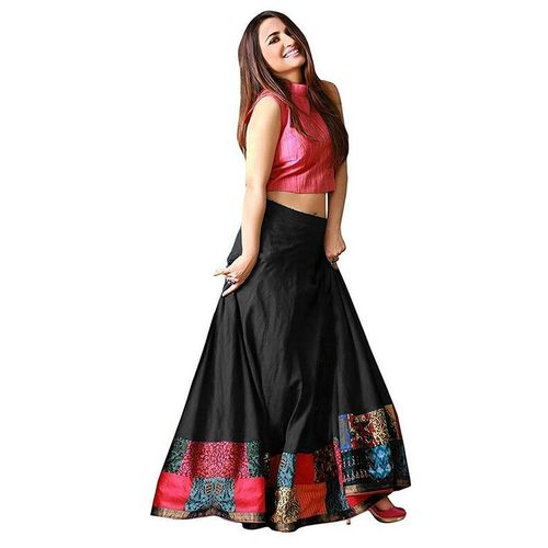 Black & Pink Umbrella Skirts