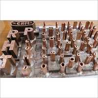 Tmt Roll Branding Alpha Neumerical Copper Electrodes