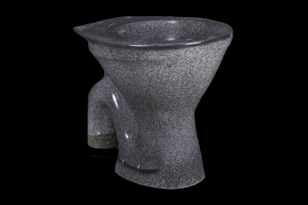 Designer Rustic Water Closet - Ceramic, Elongated Shape, Floor Mounted | Highly Durable, Weighs 20-25 Kilograms